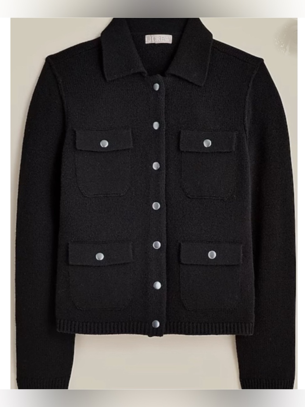 J. Crew Short Barn Jacket Trade in Vintage Wool